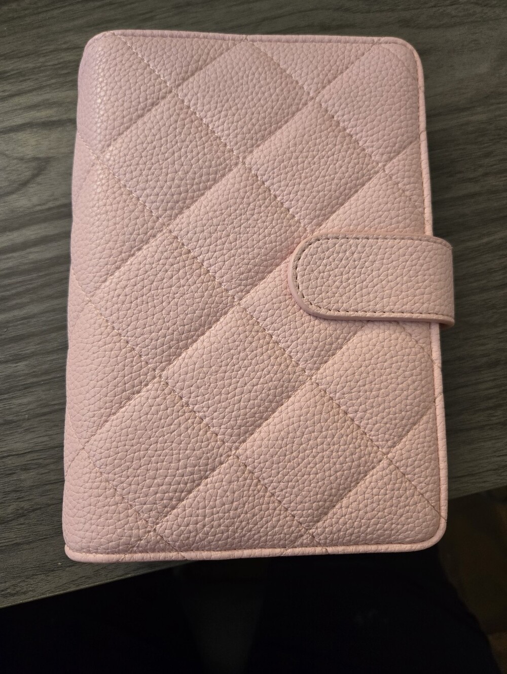 A6 Quilted Pink Women's Organizer